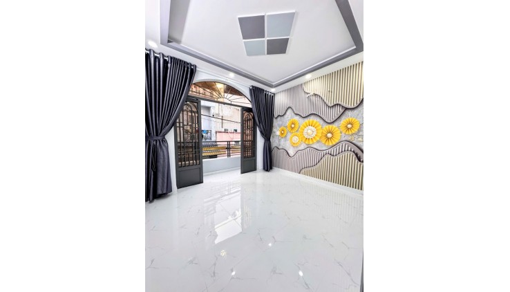 NHÀ 1/ LÔ TƯ, NGAY CHỢ GÒ XOÀI, HẺM 5M THÔNG, 48M2, 2 TẦNG 2PN GIÁ NHỈNH 4 TỶ